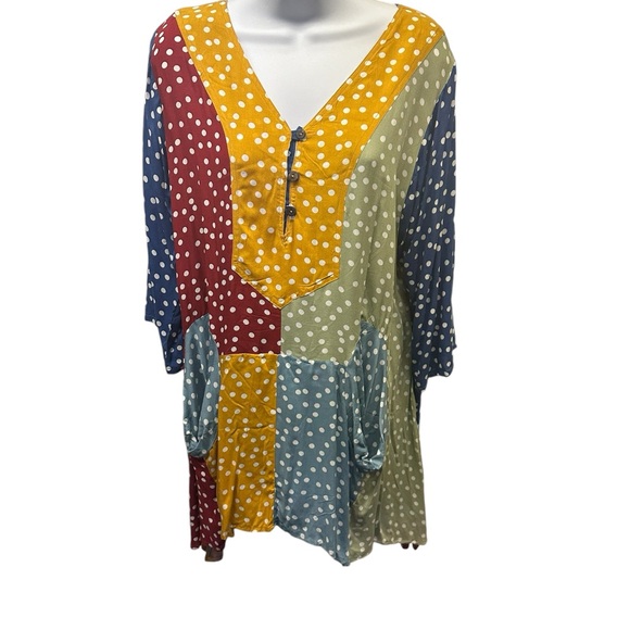 Sacred Threads Tops - NWT. Sacred Threads Blouse S/M 222254. BL/RD6